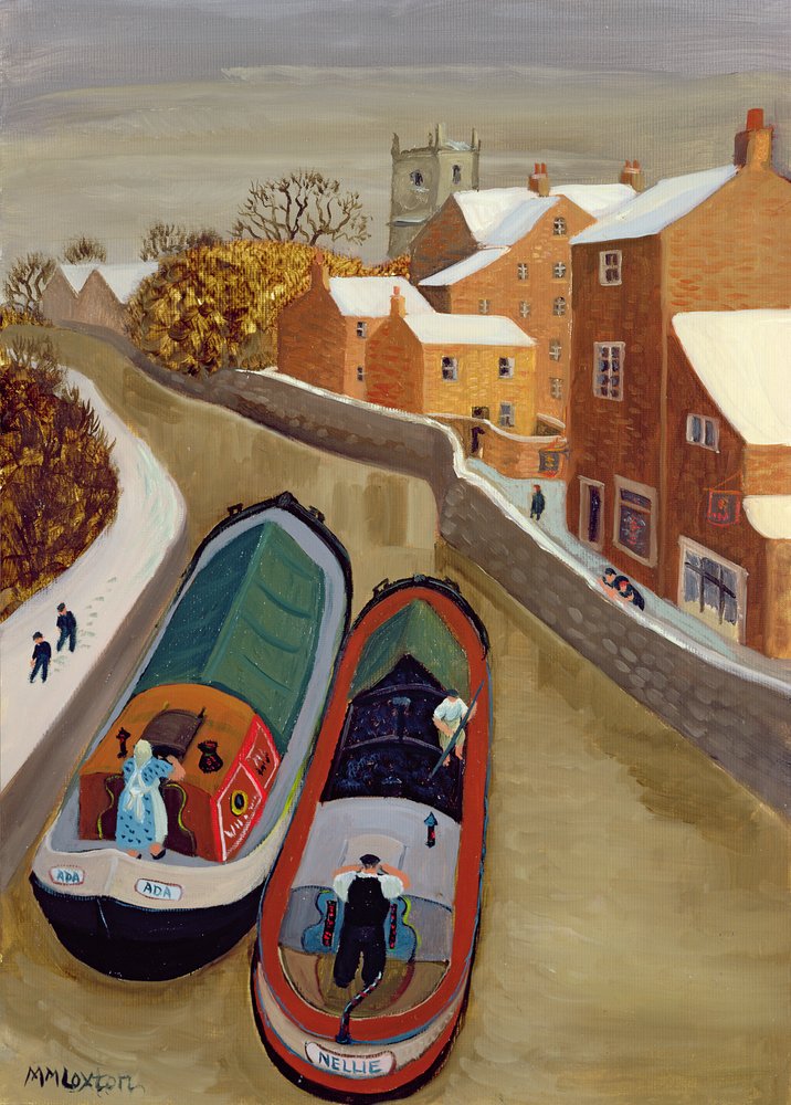 Narrow Boats by Margaret Loxton