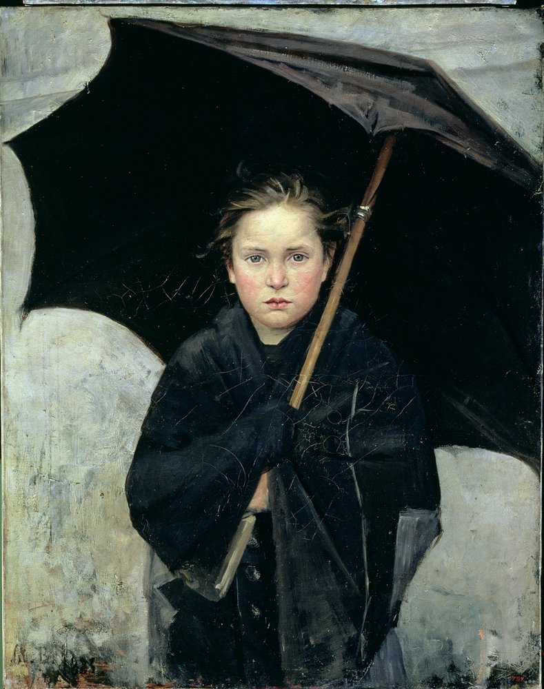 The Umbrella, 1883 by Maria Konstantinova Bashkirtseva