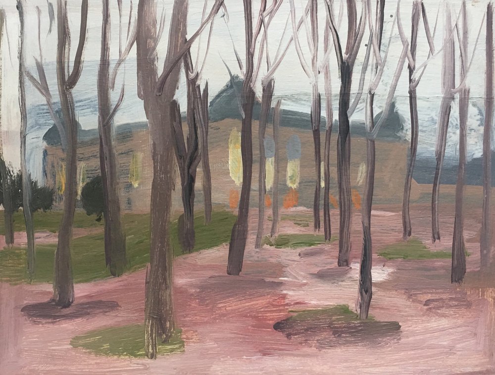The Petit Palais in Winter II by Maria Magenta
