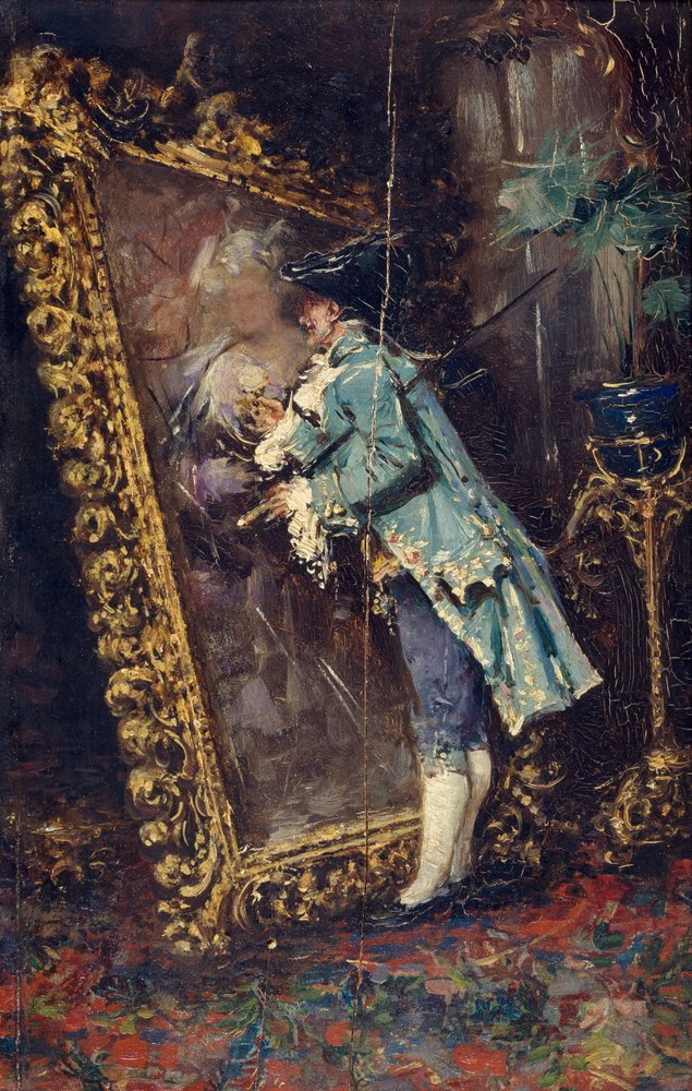 Art lover by Mariano José María Bernardo (1838-74) Fortuny y Carbó