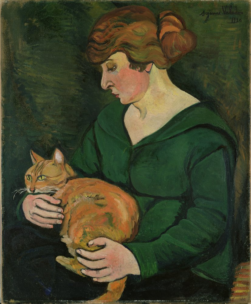 Louison and Raminou, 1920 by Marie Clementine (Suzanne) Valadon