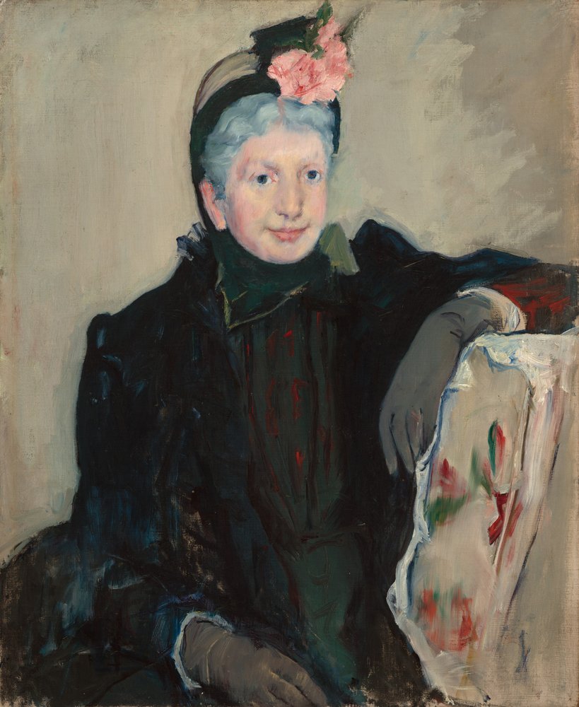 Portrait of a Lady by Mary Cassatt