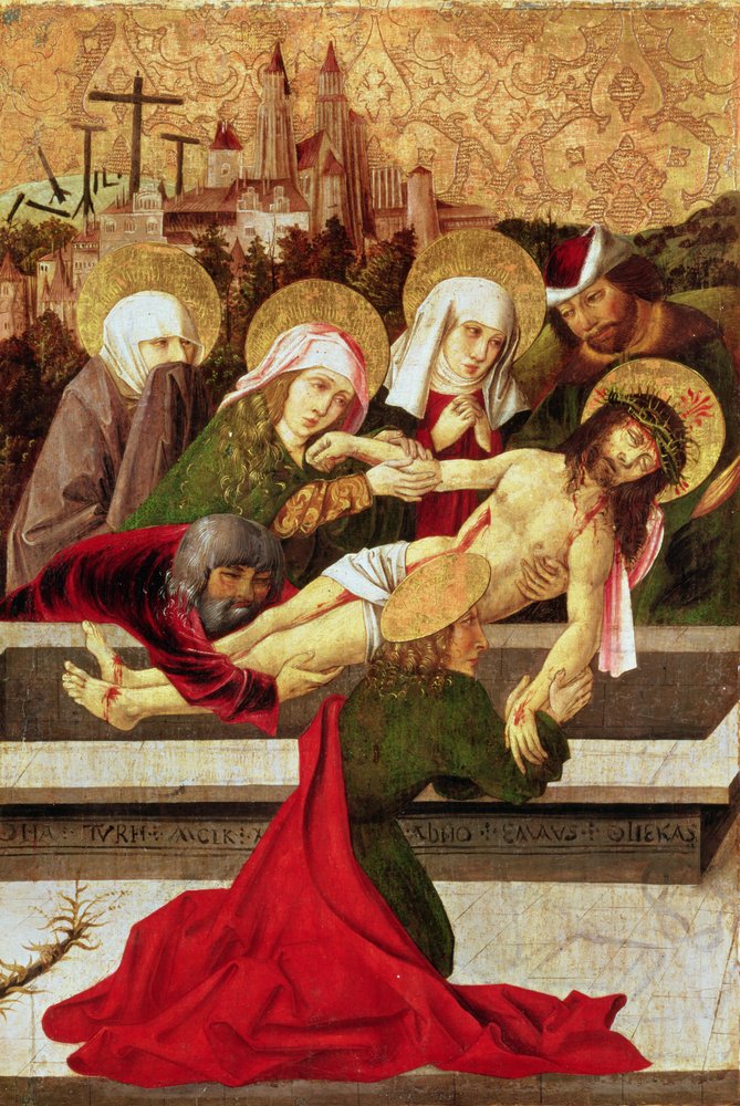 The Deposition by Master of Garamszentbenedek