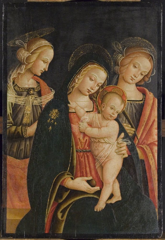 The Madonna and Child with Two Female Saints, c.1500