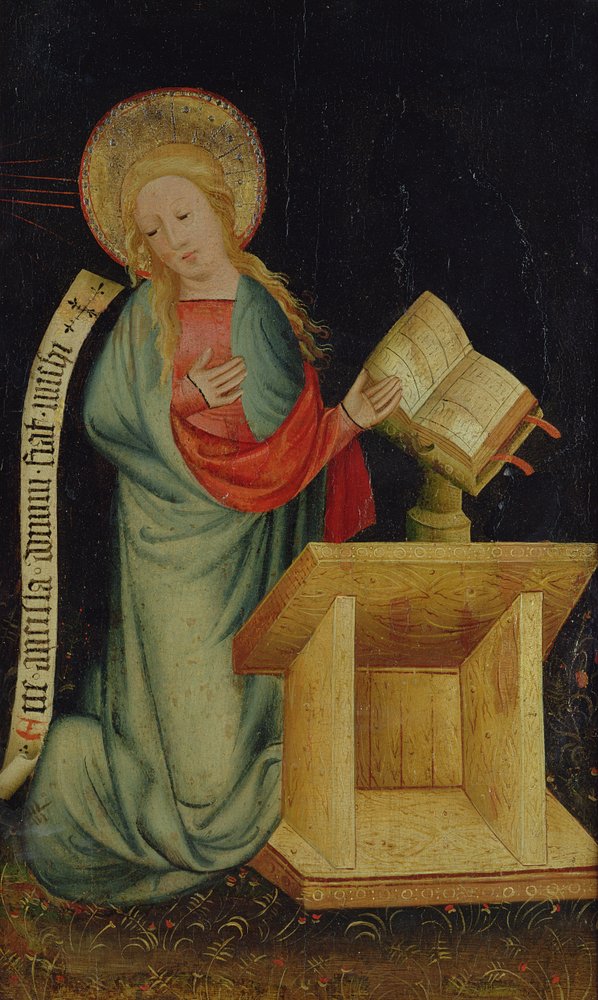 Virgin of the Annunciation, from The Harvester Altar