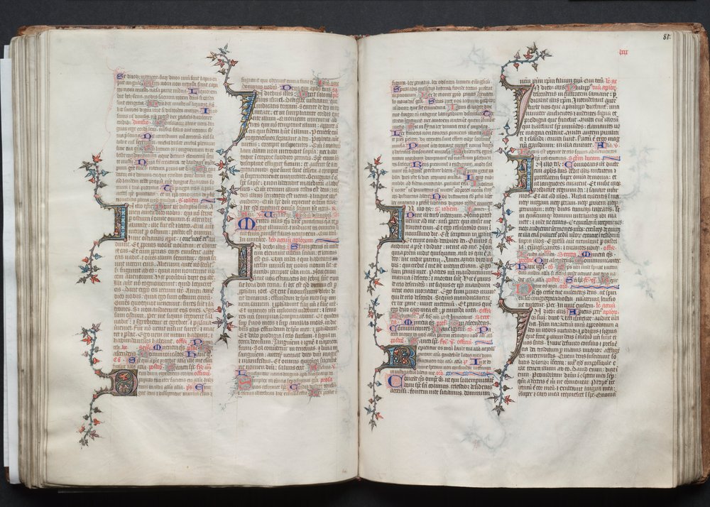 The Gotha Missal: Fol. 81r, Text by Master of the Boqueteaux