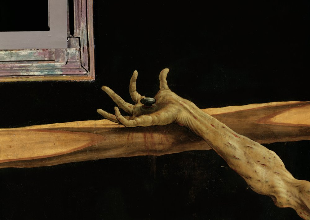 Crucifixion from the Isenheim Altarpiece, detail of Christ