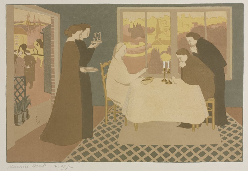 The Pilgrims at Emmaus by Maurice Denis