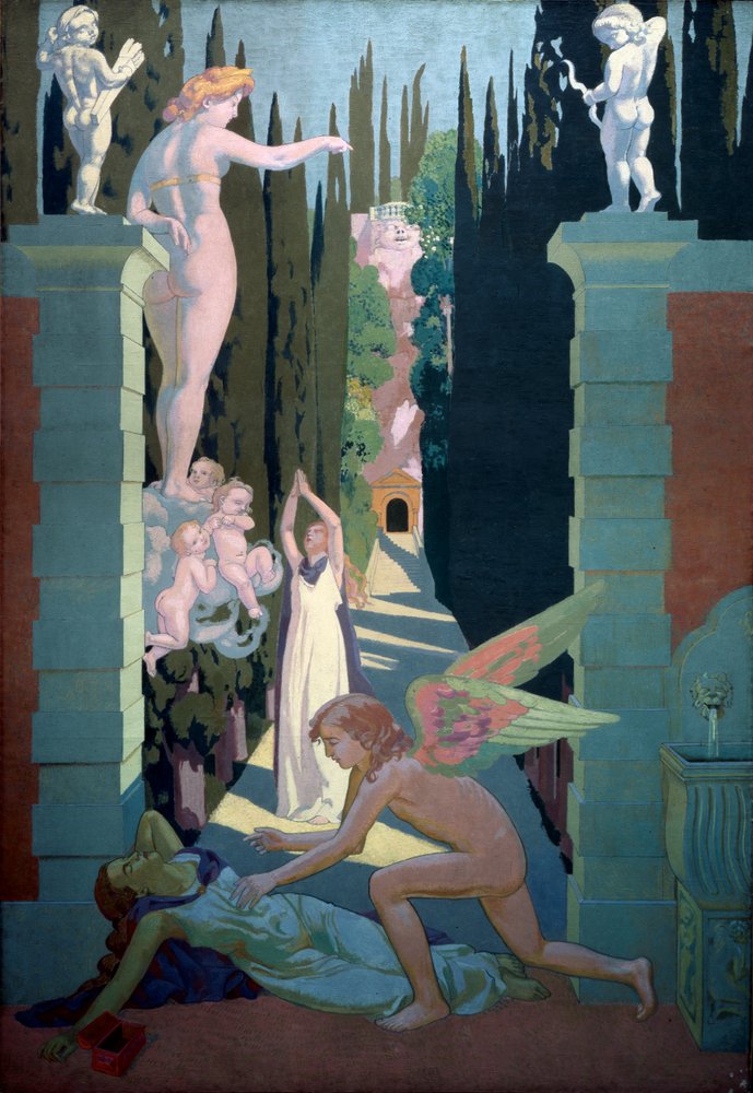 The Story of Psyche Panel Four: The Vengeance of Venus, 1908