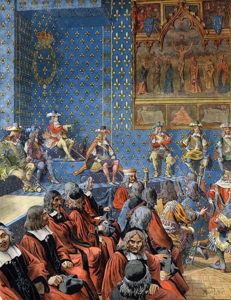 Louis XIV Known As The Sun King By Maurice Leloir