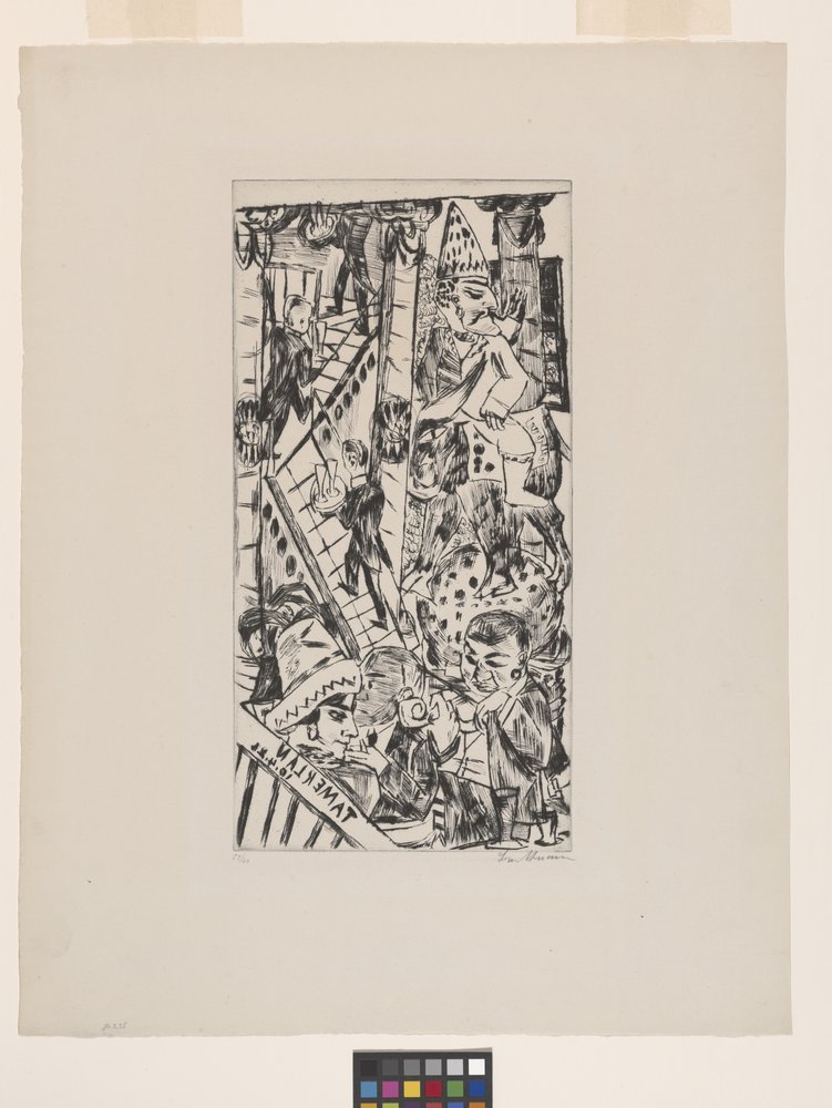 Tamerlan by Max Beckmann