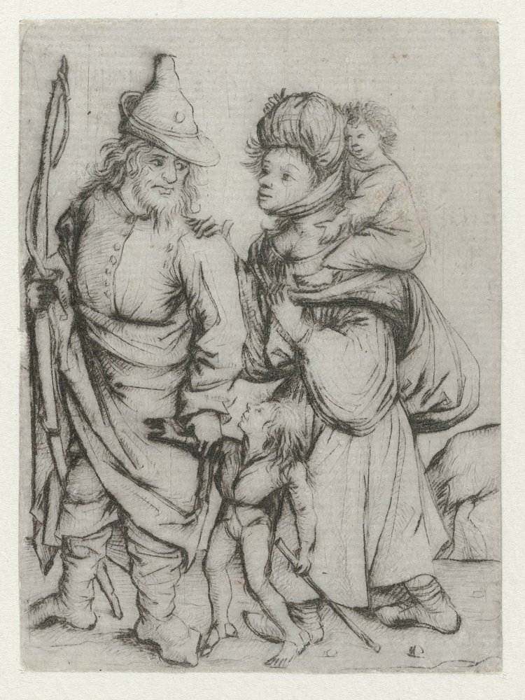 Roma Family by Meester van het Amsterdamse Kabinet