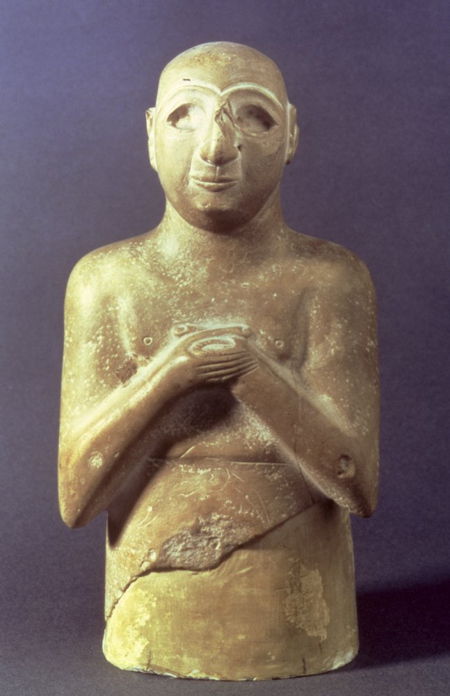 Statue of the God Utu, Mesopotamian by Mesopotamian