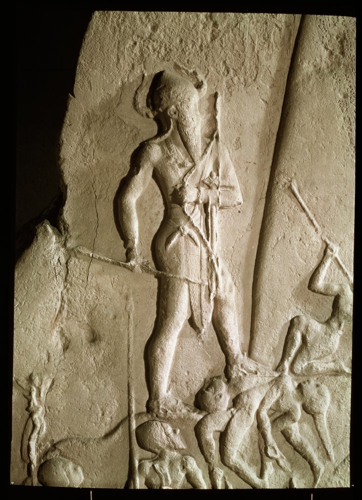 Victory Stele of Naram-Sin (2225-2185 BC) King of Akkad over the ...