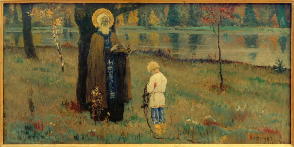 Vision of the Boy Bartholomew by Michail Wassiljewitsch Nesterow