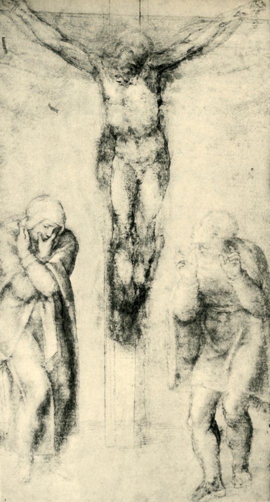 Christ on the Cross Between the Virgin and St John