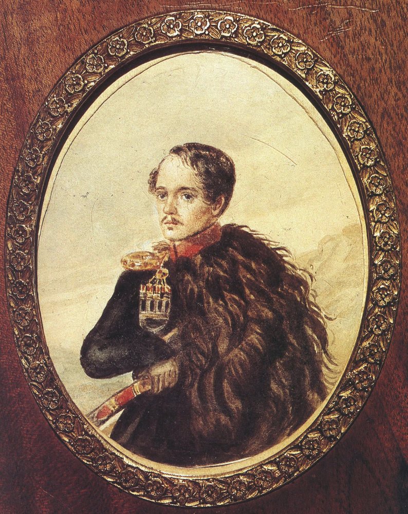Self-Portrait by Mikhail Yuryevich Lermontov