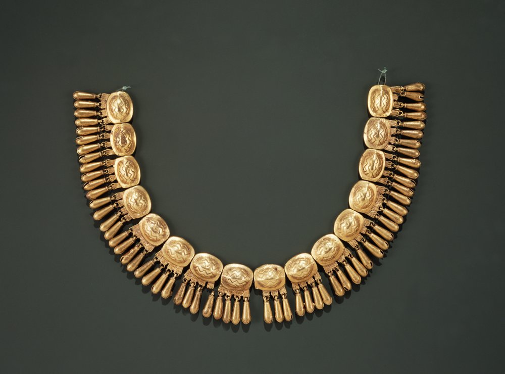 Necklace by Mixtec: Highest-quality art reproduction