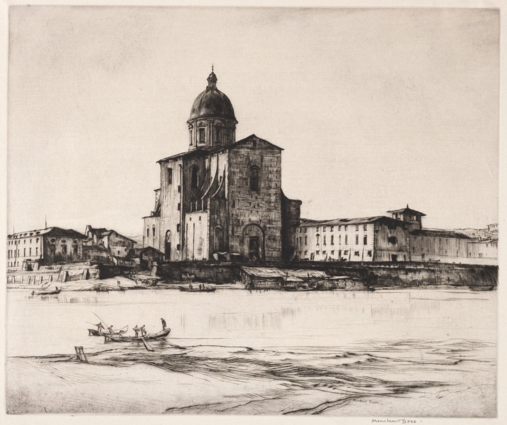 San Frediano in Cestello, Florence by Muirhead Bone