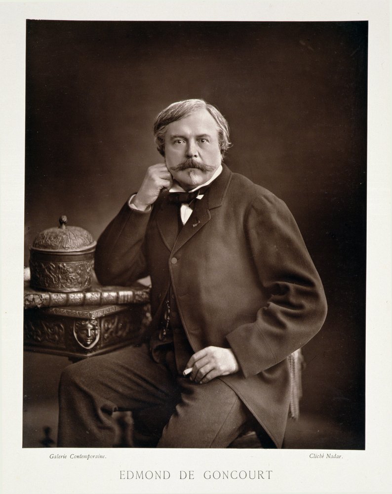 Edmond de Goncourt (1822-96) from 