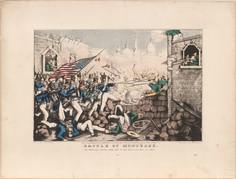 Battle of Monterey: The Americans Forcing Their Way to the Main Plaza ...