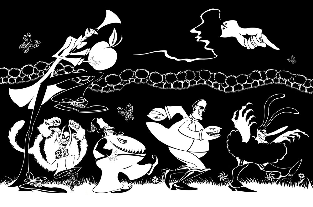 The Blue Meanies by Neale Osborne: Buy fine art print