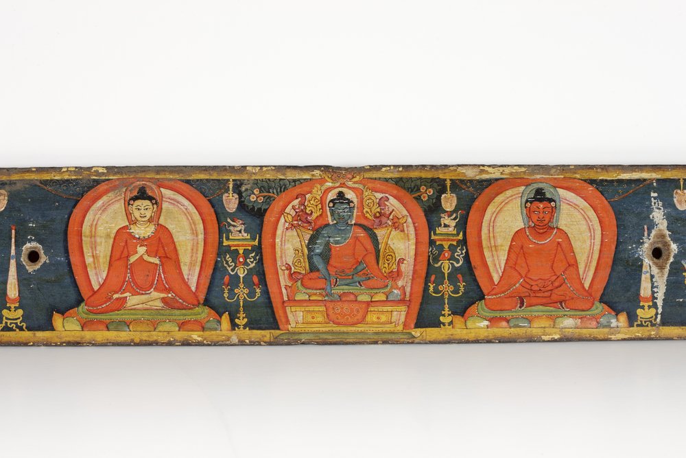 Manuscript of The Five Protections, front cover, 1138 by Nepalese School