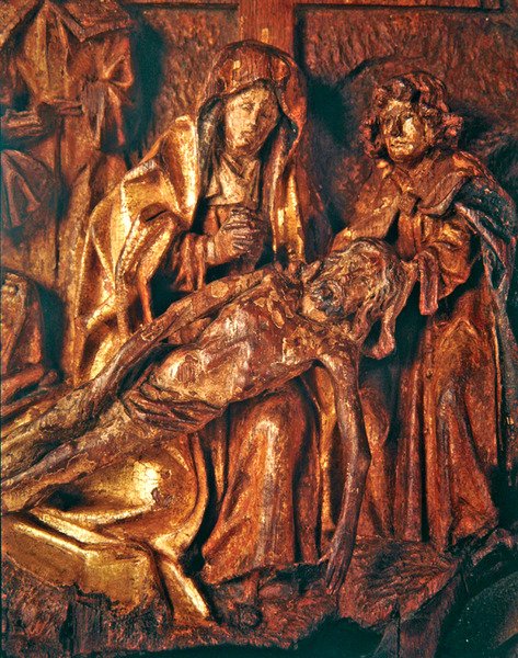 Mourning over the Dead Christ by Netherlandish School