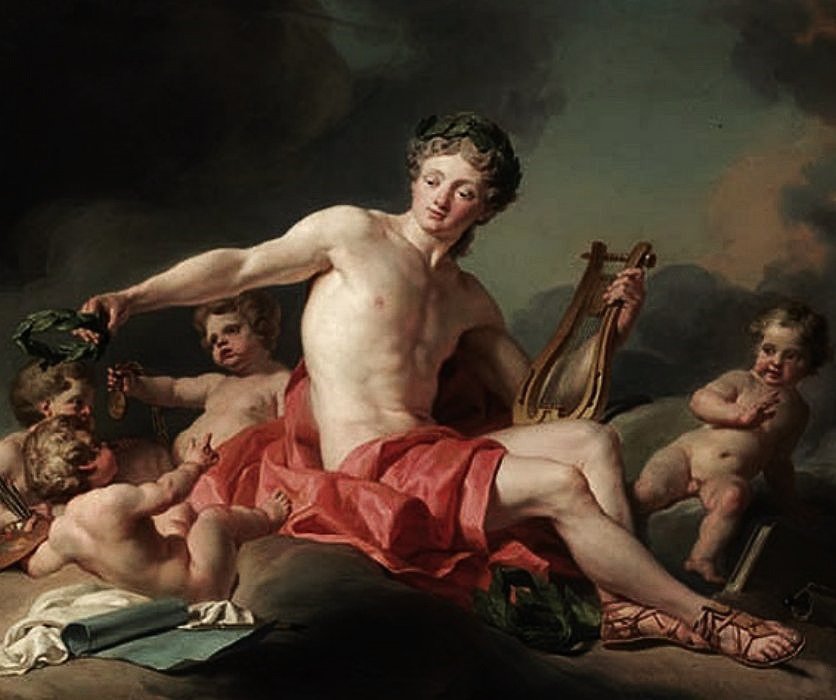 Apollo Crowning the Arts by Nicolas Guy Brenet