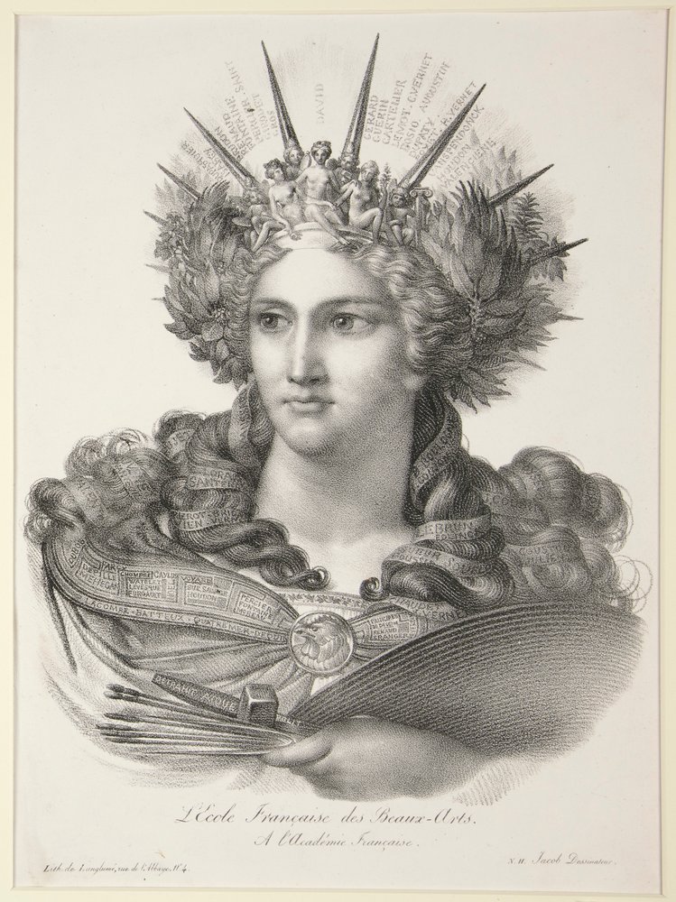 The by Nicolas Henri Jacob: Highest-quality art reproduction