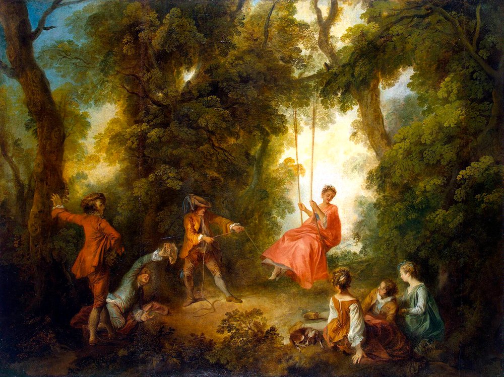 Swing, 1730s by Nicolas Lancret