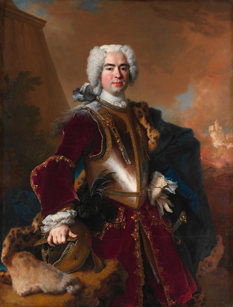 André François Alloys de Theys d'Herculais, 1727 by Nicolas de Largillière