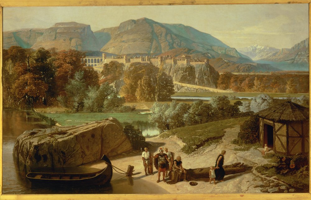 A Roman villa in the Alps of the Dauphiné, shortly after the conquest ...