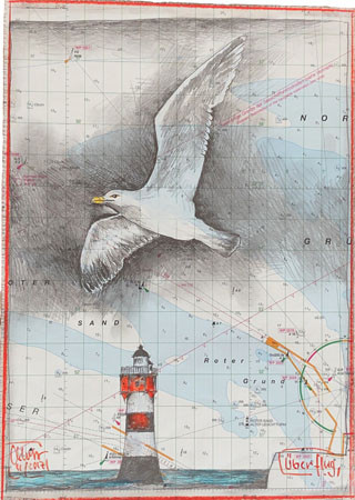 Flyover (Roter Sand) by Ole West