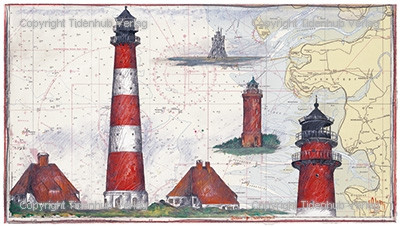 Büsum to Süderoogsand by Ole West