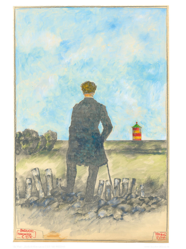 AT LAST... (Homage to C.D.F.) by Ole West