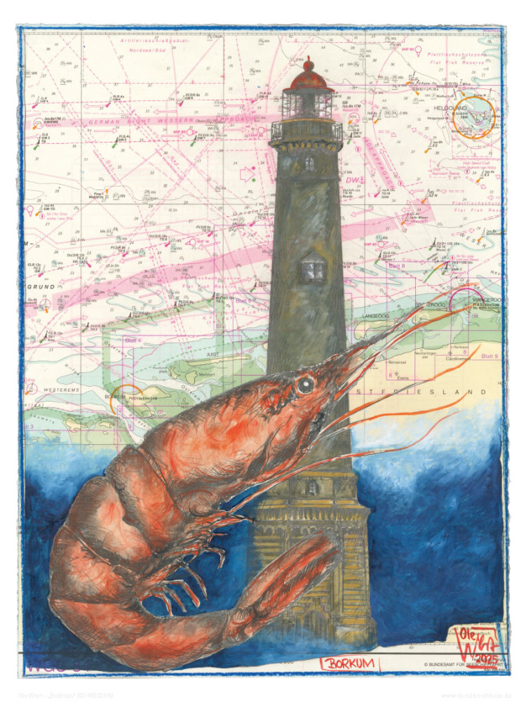 Lighthouse "BORKUM" by Ole West