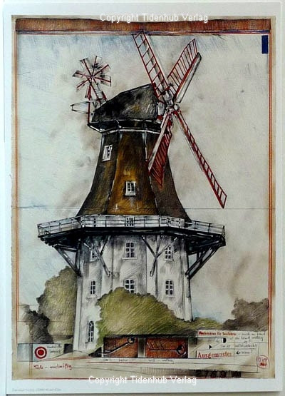 Mill - wind-wise by Ole West