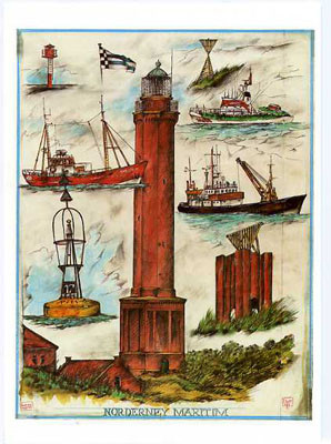 Maritime Norderney by Ole West