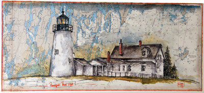 Pemaquid Point by Ole West