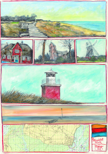 Sketch Sheet Föhr by Ole West