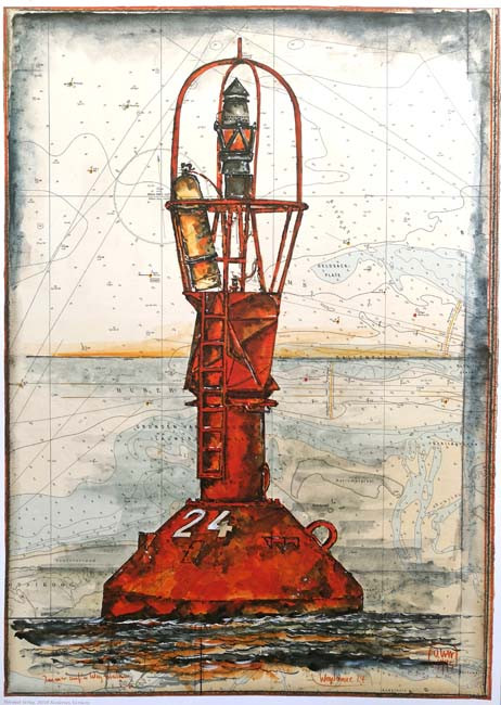 Channel Buoy 24 by Ole West
