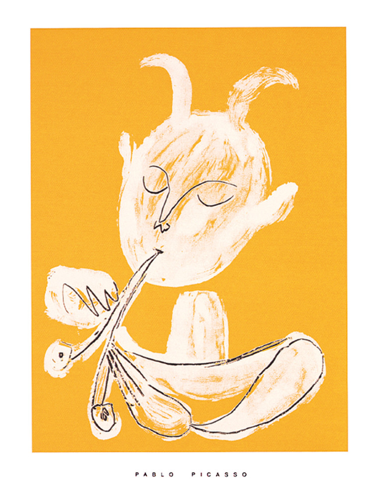 White Faun by Pablo Picasso