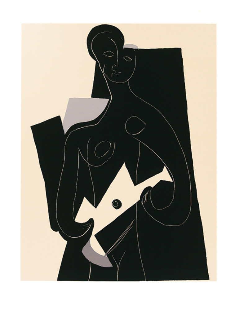 Woman with a Guitar by Pablo Picasso