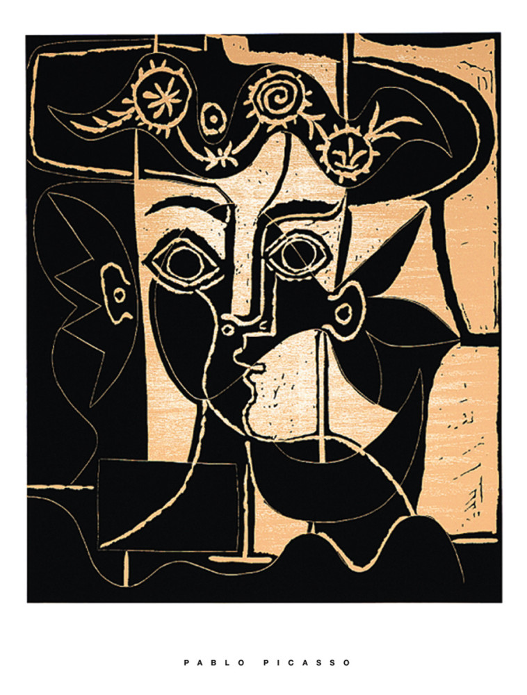 Woman with Ornate Hat, 1962 by Pablo Picasso