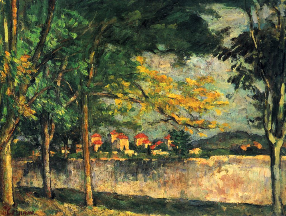 The Street by Paul Cézanne
