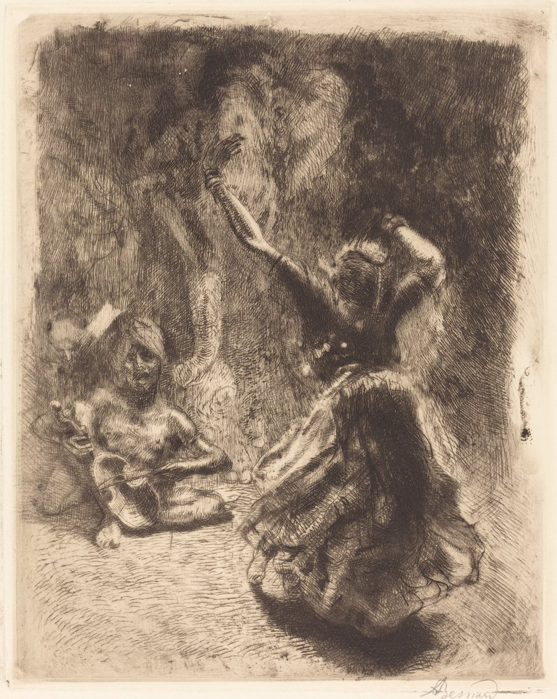 The Dancer of Tanjore by Paul Albert Besnard
