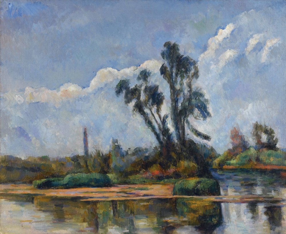 The River by Paul Cézanne: Highest-quality art reproduction