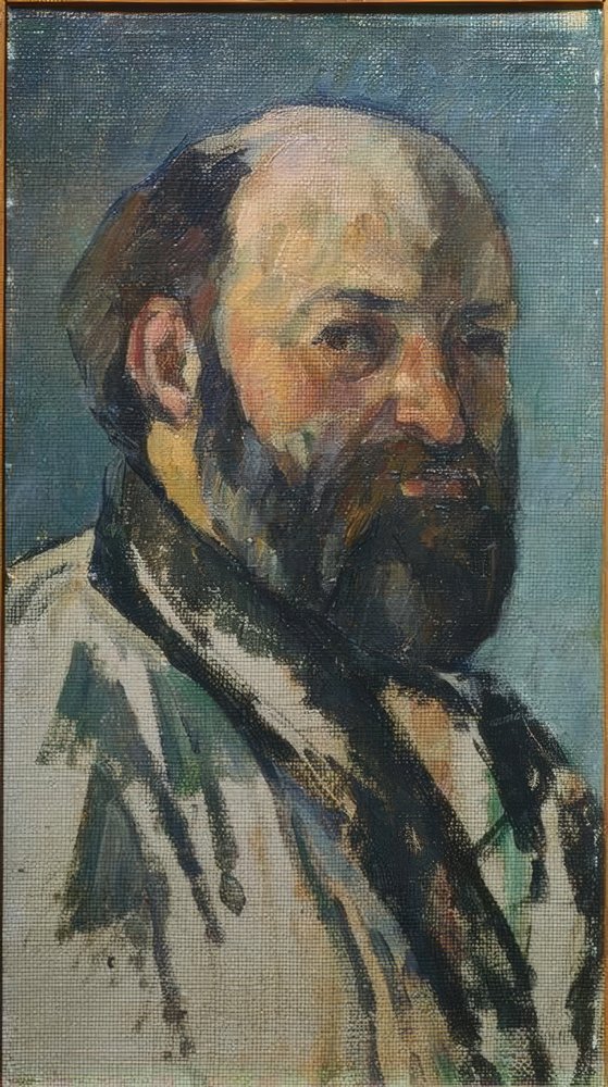 Portrait of the Artist by Paul Cézanne