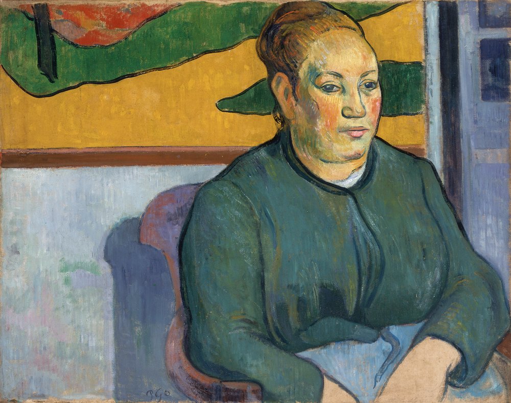Madame Roulin, November 1888 by Paul Gauguin: Fine art print